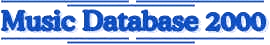 Music Database 2000 icon